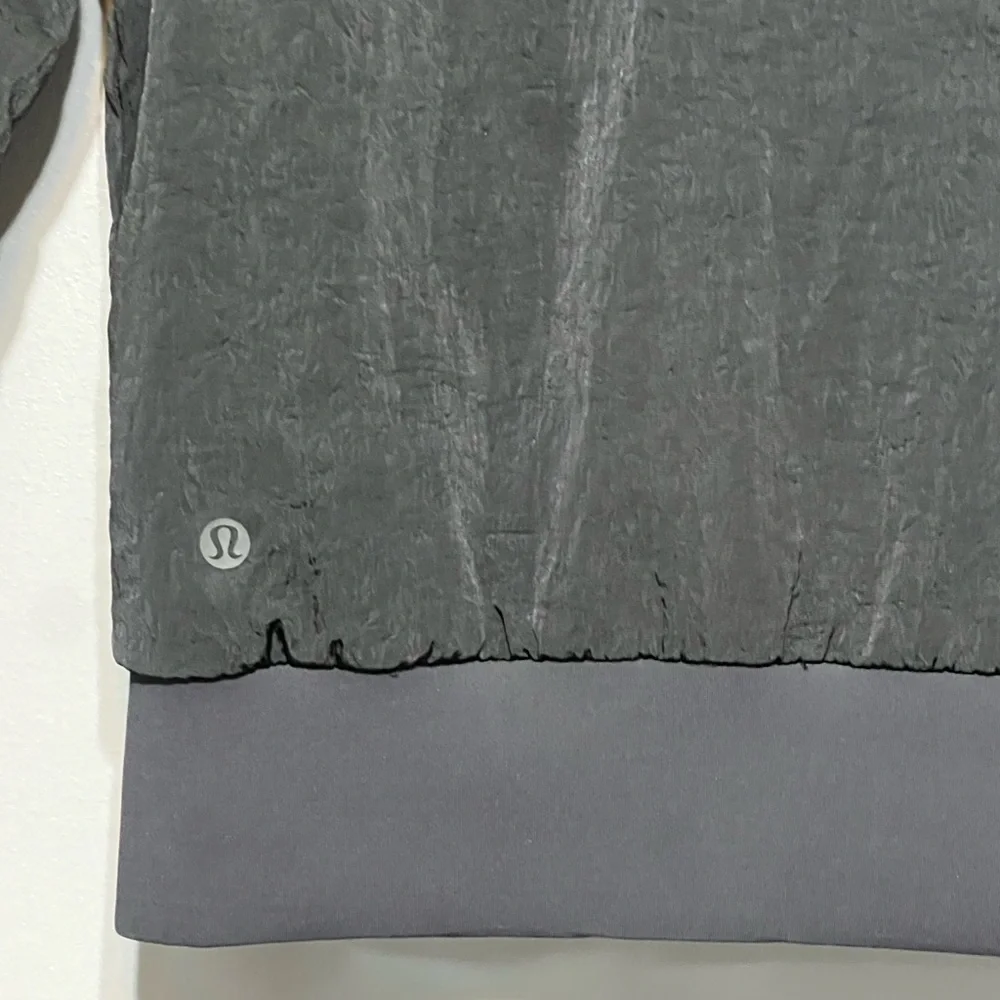 Lululemon Non-Stop Bomber Jacket Womens 4 Black Reversible Insulated PrimaLoft®